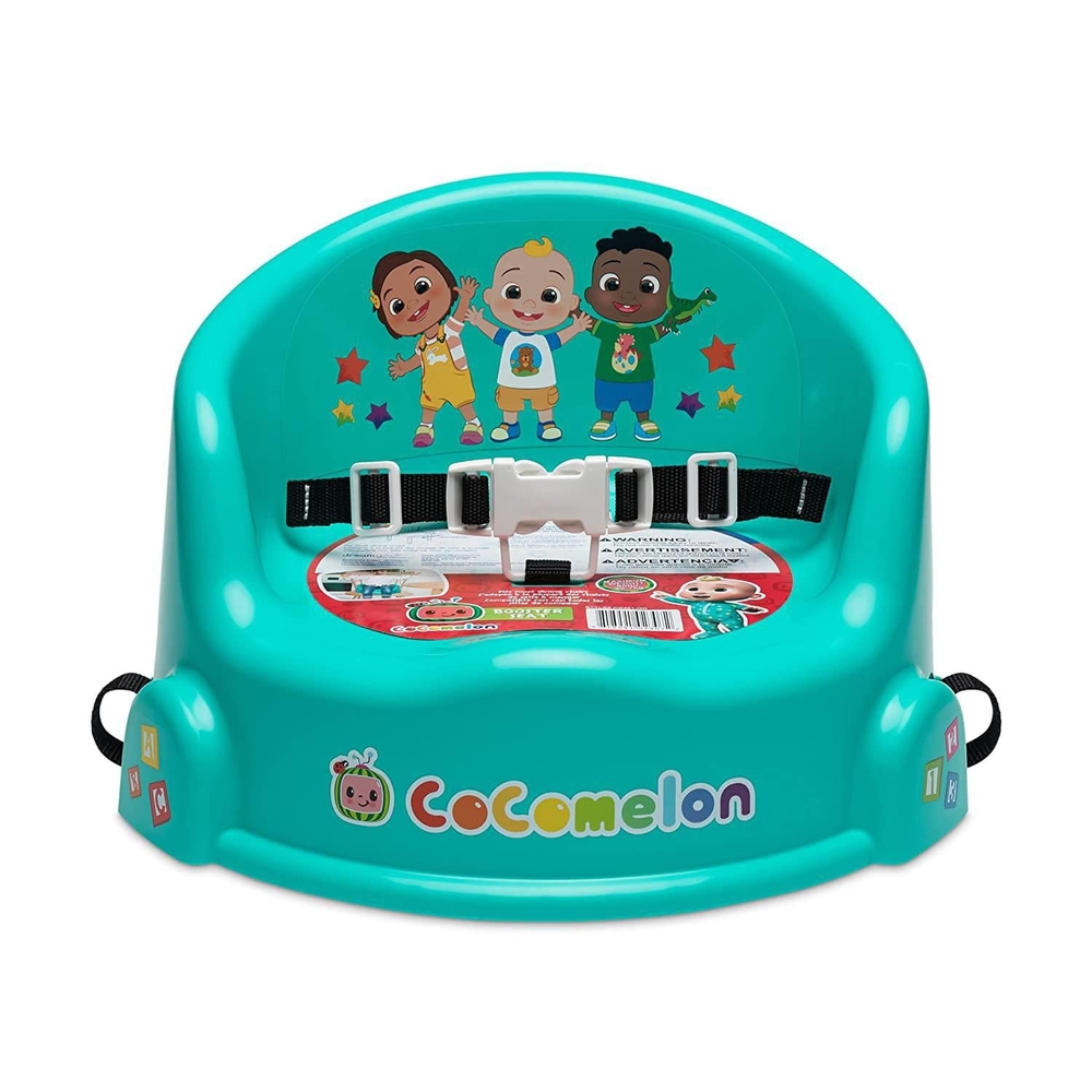 Cocomelon™ Toddler Booster Seat - Green Favorite Character Cute Dinning Chair